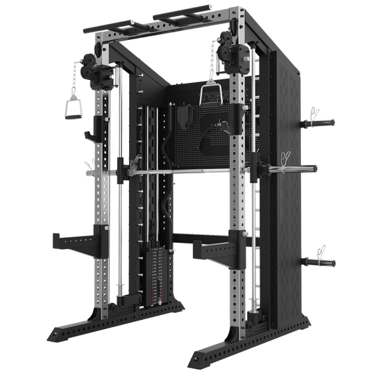 Multi Power Folding Asx 8000 - Double poulie, Smith et crémaillère