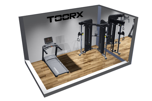 Salle de sport cardio-musculation mixte 10 m²