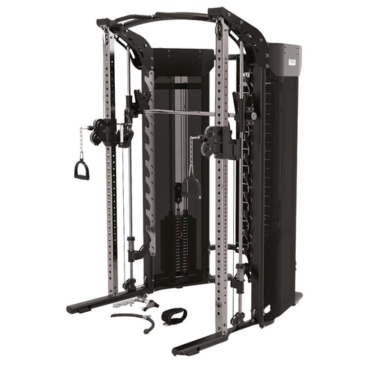 Multi Power Rack ASX 7000 - Poulie double, Smith et Rack