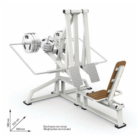 Outdoor Gym Leg Press FWX-07600