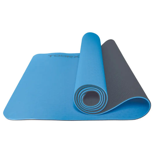 Tapis de yoga bicolore