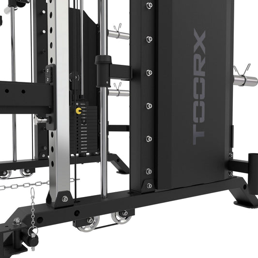 Multi Power Rack ASX 6000 - Poulie double, Smith et Rack