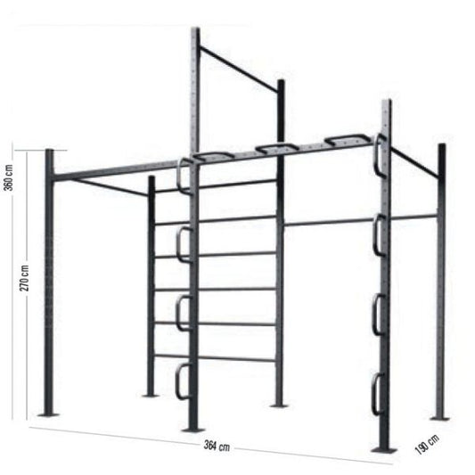Station de callisthénie 2 G60-C2 - 60 mm