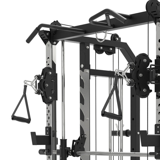 Multi Power Rack ASX 4500 - Poulie double, Smith et Rack