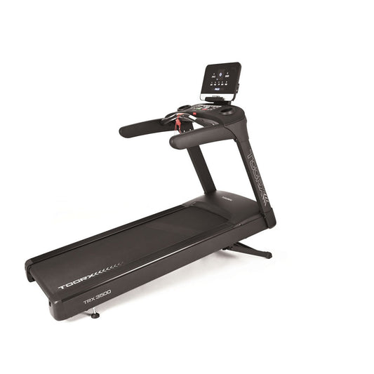 Tapis de course semi-professionnel TRX 3500 | Compatible Bluetooth avec Strava, Kinomap et autres