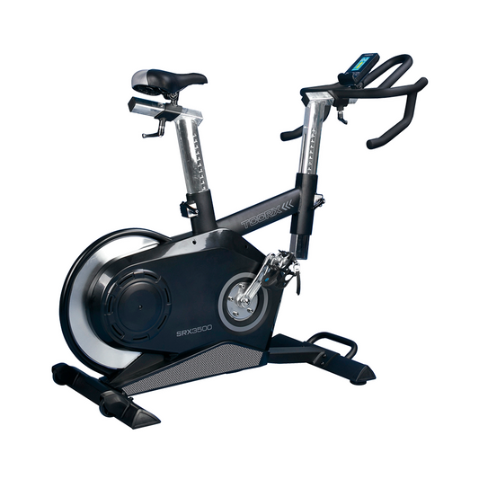 Vélo de spinning professionnel SRX 3500 | Bluetooth avec Zwift, Kinomap ou Bkool
