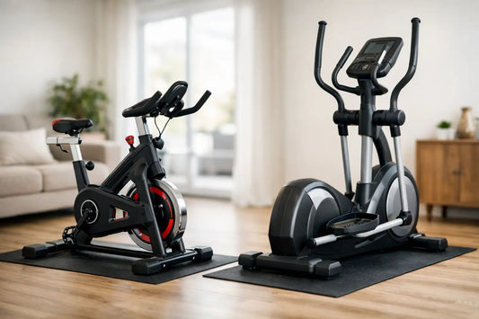 Bicicleta indoor ou elíptica para casa?