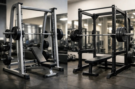 Smith machine ou power rack: qual compensa?