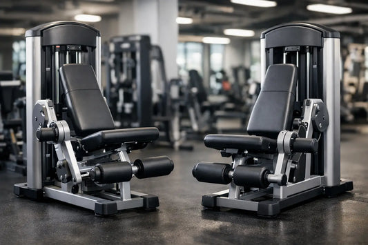 Máquinas gémeos para treino de pernas sólido