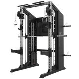 Multi Power Dobrável Asx 8000 - Dupla polia, Smith e Rack