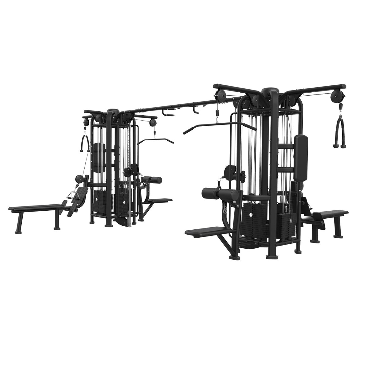 Jungle Multi-Station Bodybuilding Machine - 8 Stations