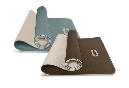 Tapete de Yoga Bicolor TOORX Liveness | TPE 6mm | 183×60 cm