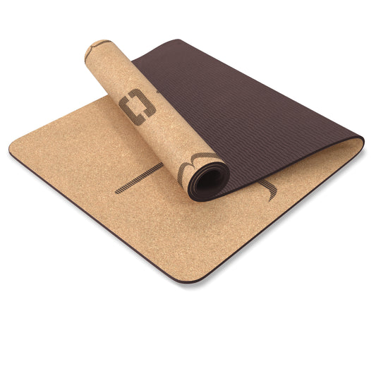 Tapete de Yoga em Cortiça TOORX Liveness | 183×61 cm
