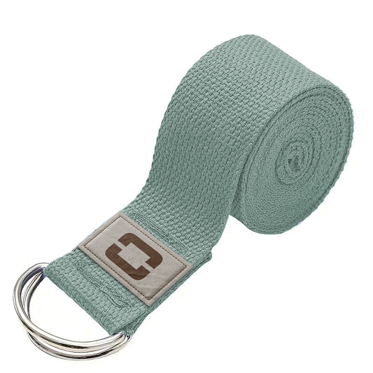 Cinto de Yoga TOORX Liveness | 180×3,8 cm | Verde Chá