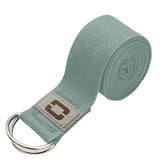 Cinto de Yoga TOORX Liveness | 180×3,8 cm | Verde Chá