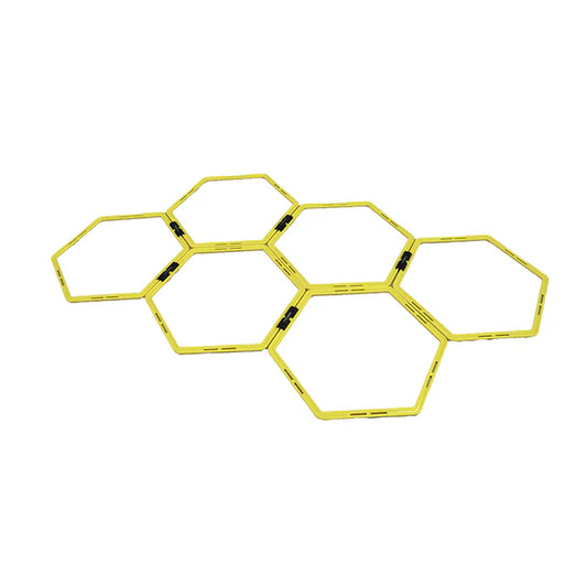 Escada de agilidade hexagonal dobrável