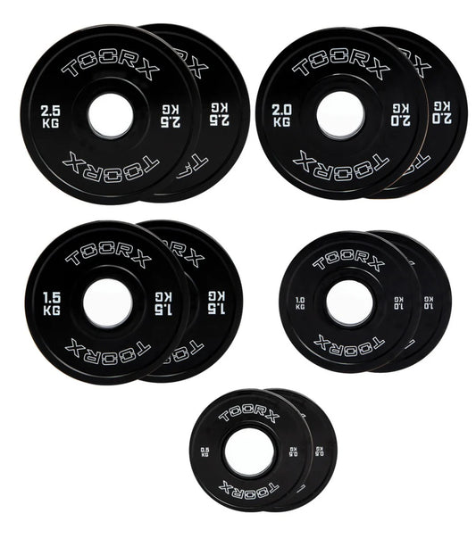 Pair of Microcarga discs - Rubber coated