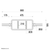 BCO-86 Olympic Triceps Barbell