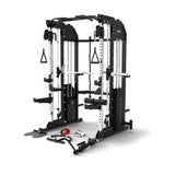 Multi Power Rack Asx 5000 - Dupla polia, Smith, Hip e Rack