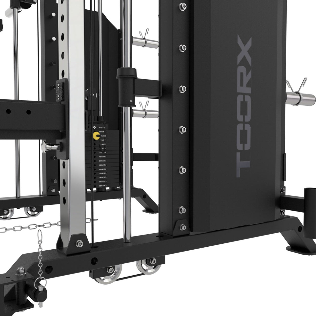 Multi Power Rack Asx 6000 - Dupla polia, Smith e Rack – Toorx.pt