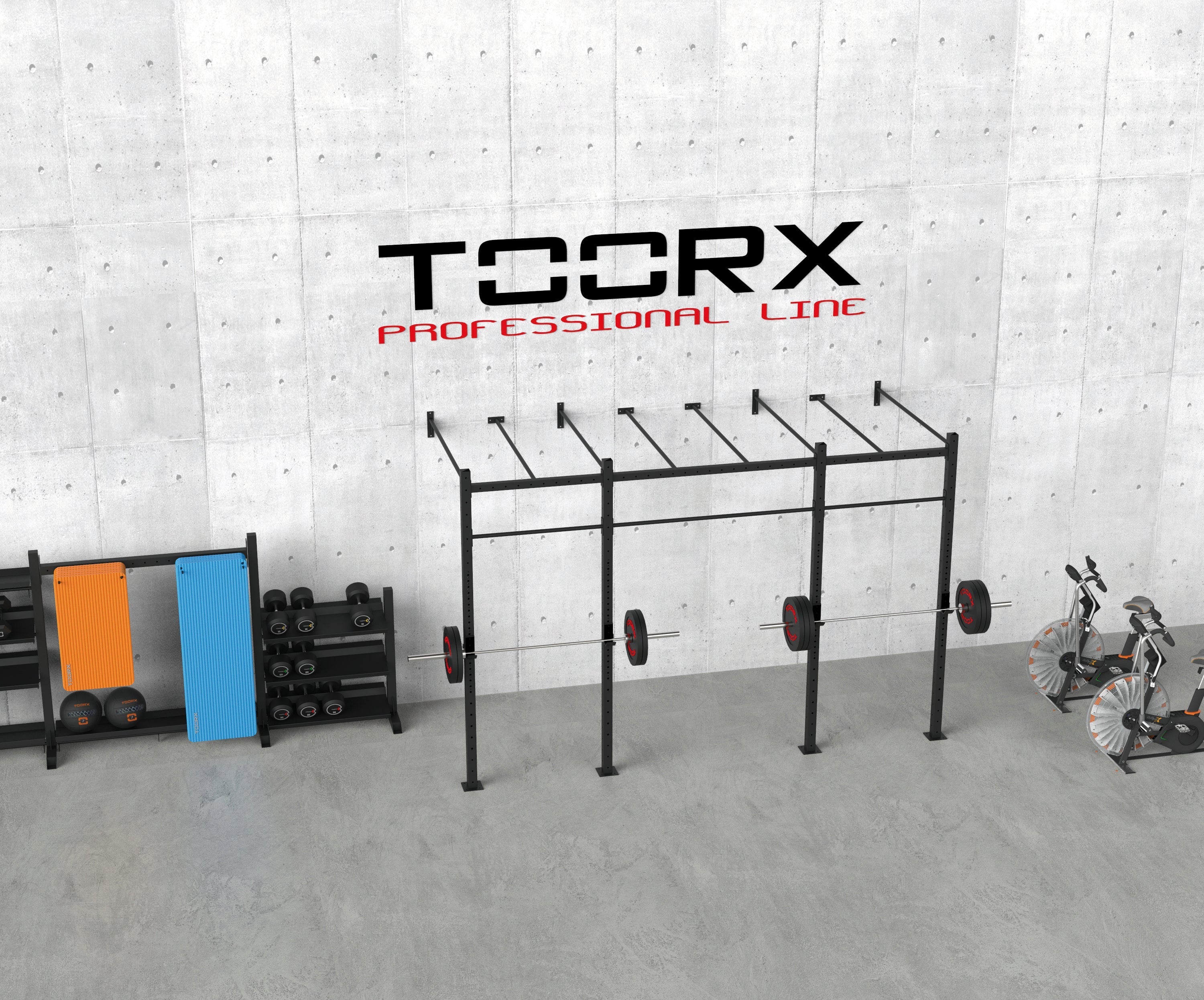 Wall Rig Rig de parede (wall mounted) - 3 módulos – Toorx.pt