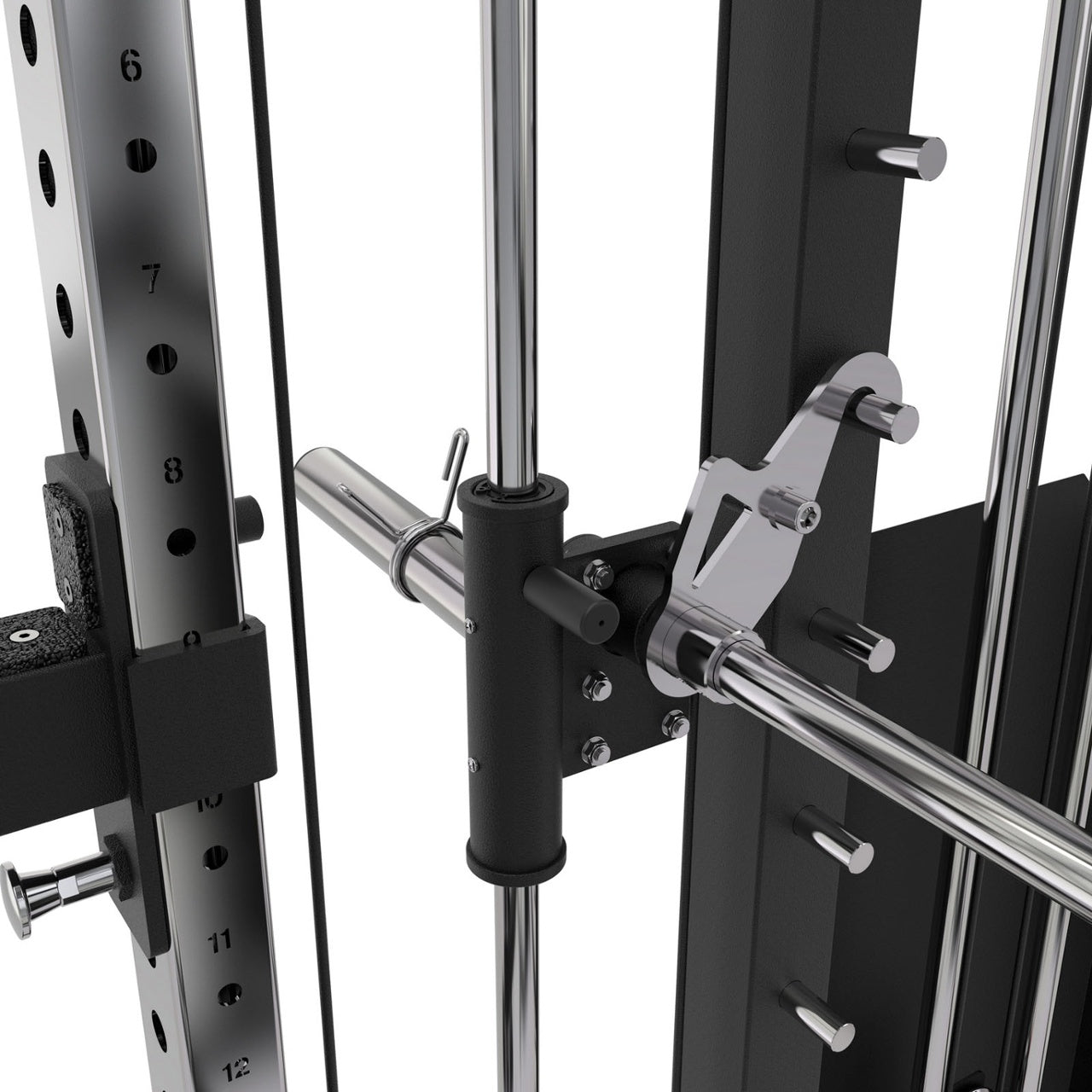 Multi Power Rack Asx 6000 - Dupla polia, Smith e Rack – Toorx.pt