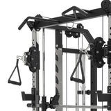 Multi Power Rack Asx 4500 - Double pulley, Smith and Rack