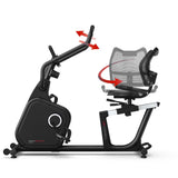 Brx Rmultifit Recumbent Bike | Bluetooth with Zwift, Kinomap or Bkool