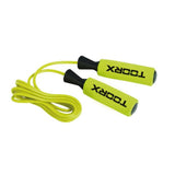 Jump rope with soft grips